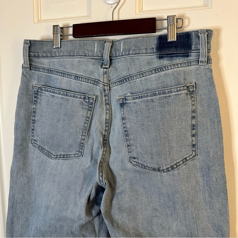 Abercrombie & Fitch The 90's Relaxed Jean High Rise Wide Leg Denim Light Wash 29 - Picture 10 of 10